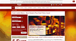 Desktop Screenshot of hotelfelicecasati.com